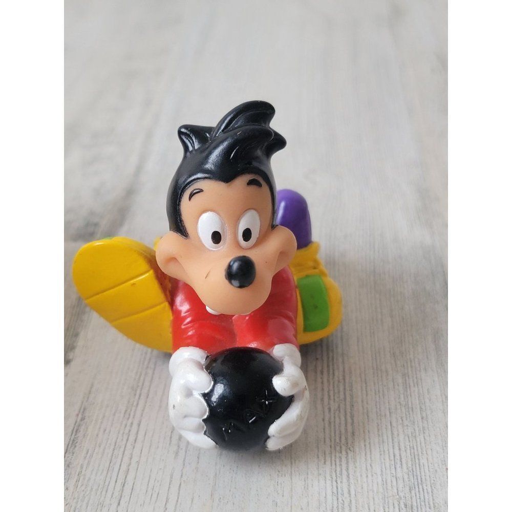 Kids Club Burger king goofy son max bowling toy figure